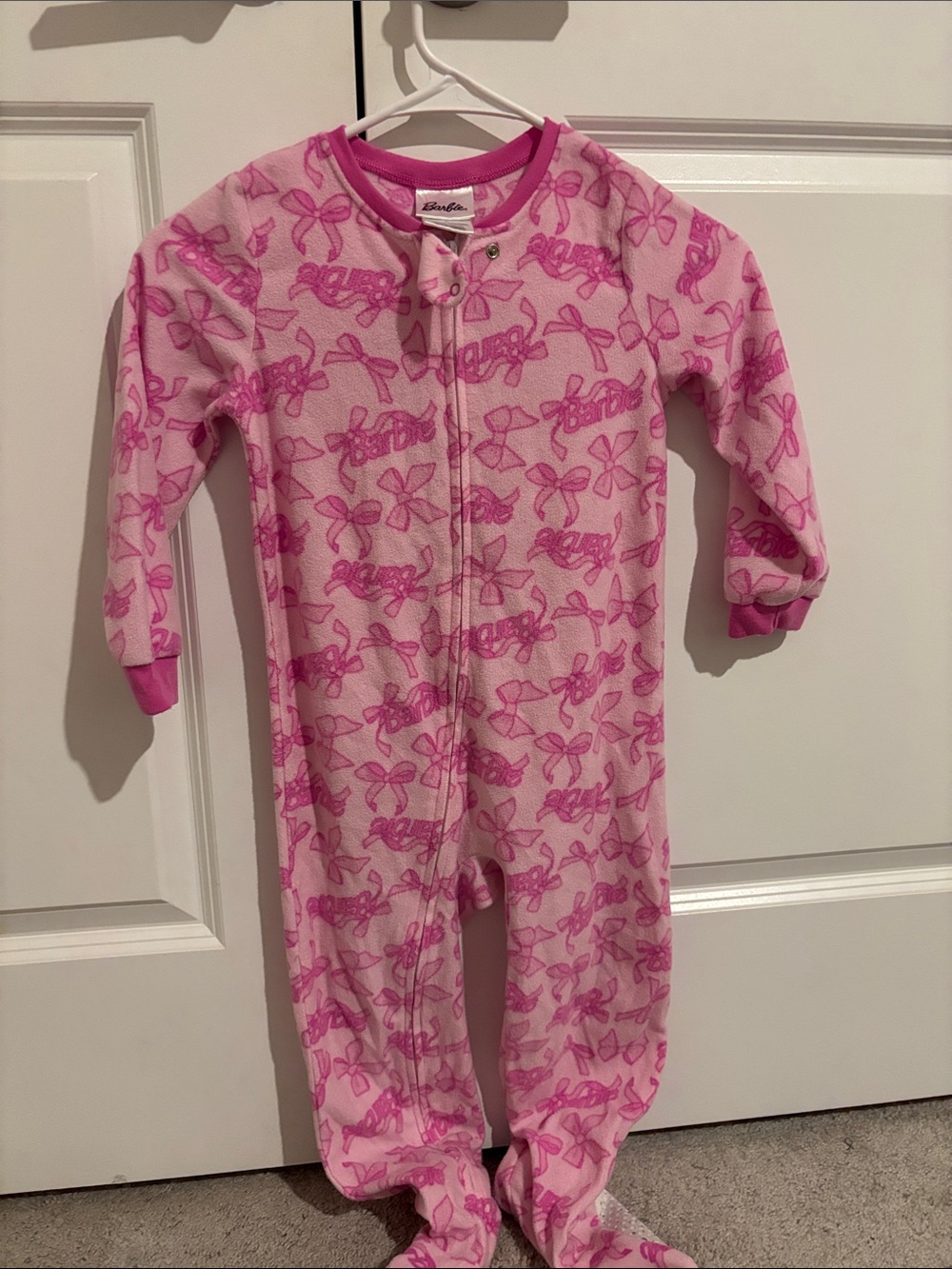 Barbie Fleece onesie